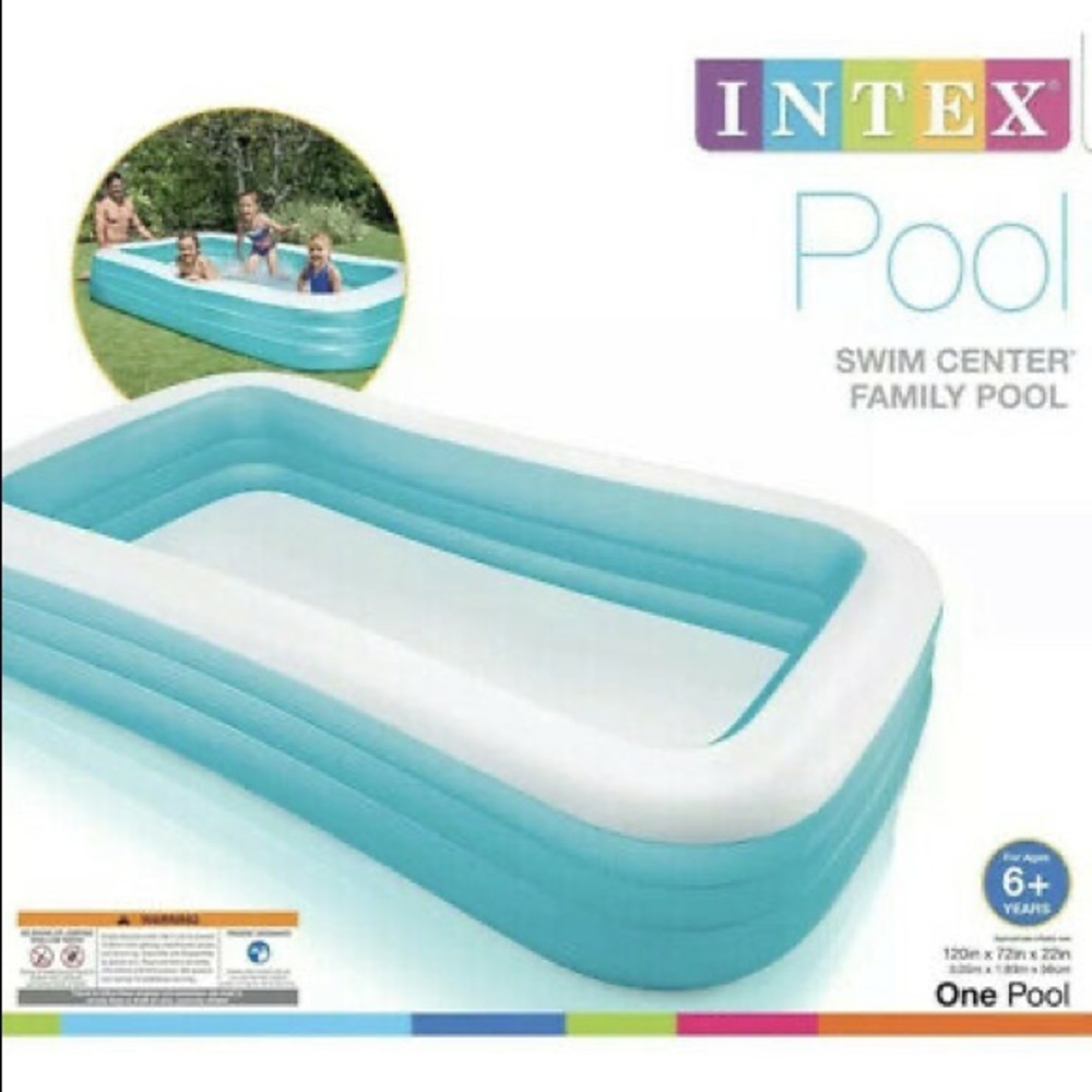 Intex pool 120”- 72”- 22”